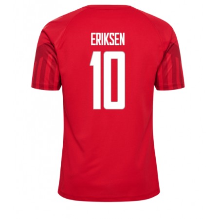 Tanska Christian Eriksen 10 Kotipelipaita Mm-Kisat 2022